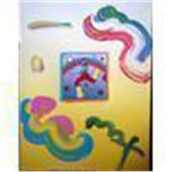 Peter Max "Cosmic Jumper" Original Serigraph W/C