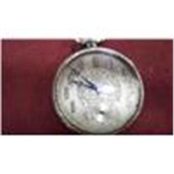 Vintage Gruen Pocket Watch, Mother of Pearl Dial