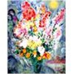 Marc Chagall "Original Bouquet" Ltd Edition Lithograph
