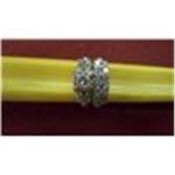 2.5 Carat Diamond Ring, 18K White Gold, 12 Grams