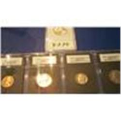 1972 S Lot of 5 Mixed Graded Coins