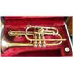 Vintage Reynolds Medalist Trumpet in case with mouthpiece