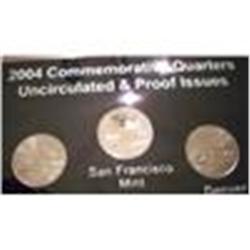 2004 Florida Silver State Quarters