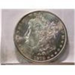 1878 P, Reverse of 79, Morgan Silver Dollar, BU