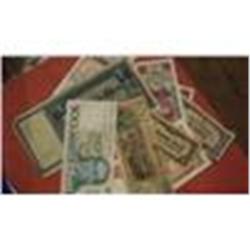10 Mixed Foreign Currency Notes