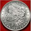 Image 1 : Choice BU 1921-D Silver Morgan Dollar
