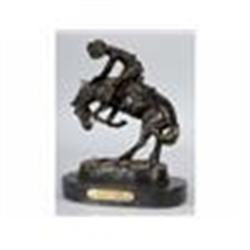Rattlesnake Bronze Sculpture- Frederick Remington