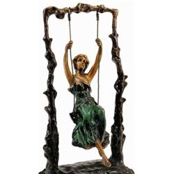 Swing Girl by Auguste Moreau