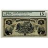 Image 1 : The Imperial Bank of Canada, 1920 $5 #802021, CH-375-16-06, PMG CH F15.