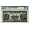 Image 1 : The Bank of Montreal, 1914 $10 #613550, CH-505-54-06, PMG VF25.