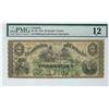 Image 1 : Dominion of Canada, 1870 $2 #68553, DC-3b PMG F12.  Only 18 examples known