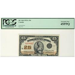 1923 25c DC-24d #643947  PCGS EF45PPQ