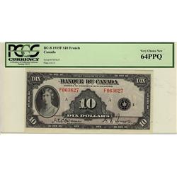 1935 $20 BC-10 #F025235 CCCS EF40. Very scarce in this condition. Bright and clean.