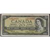 Image 1 : 1954 $20 BC-41bA  Beattie-Rasminski *A/E0138683  Uncirculated, light yellow stains.