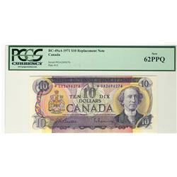 1971 $10 BC-49aA #*DA2696276 PCGS UNC62PPQ