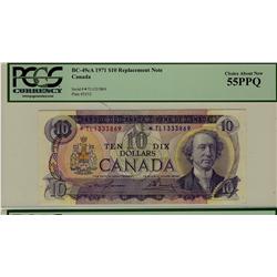 1971 $10 BC-49cA *T/L1333869 PCGS AU55