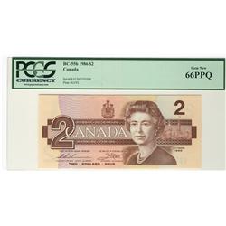 1986 $2 BC-55b #AUM2193094 PCGS UNC66PPQ