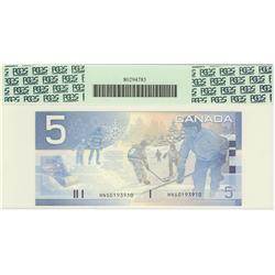 RADAR, 2002 $5 BC-62b #HNS0193910 PCGS UNC66PPQ