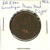 Image 1 : Breton: 574a, Gnaedingen Moose Head copper, 1902, Choice Unc.