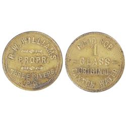 Breton: 615 R.W.Williams Three Rivers, Qc.  1 Glass EF+.  Only 200 pcs. Struck.