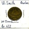 Image 1 : Breton: 632, W. Smith, Quebec.  Unc.  Only 100 pcs. Minted.