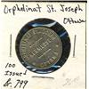 Image 1 : Breton: 799, Orphelinat Sty-Joseph, Ottawa.  Unc.  Only 100 pcs. Minted