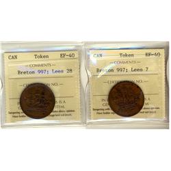 BR: 997 Lees 7, Lees 28, both ICCS EF40