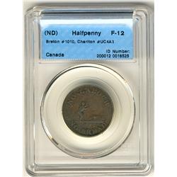 Breton: 1010 CH# UC4A3 CCCS F12, nice for the grade.