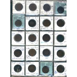 Prince Edward island.  Breton 997, Lees 10, 10a, 12, 14, 17, 19, 23, 24, 26, 27. Grades vary from Go