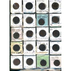 Prince Edward island.  Breton 997, Lees 28, 29, 30, 31. Grades vary from Good to EF.  Should be view