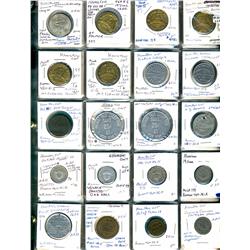 Ontario. Various dairy and merchant tokens from Hamilton.  (62 pieces)