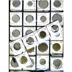 Ontario. Various dairy and merchant tokens from the following locals: Lucknow, Magnetawan, Maple Lak