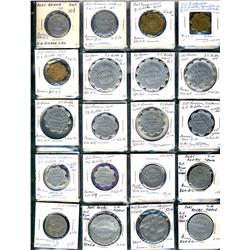 Ontario. Various dairy and merchant tokens from Port Rowan.  (34 pieces)