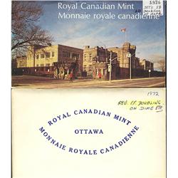 1972 & 1976 PL Sets.  Lot of 2 sets both with variations.  1972 shows doubling on the 10¢ and the 19