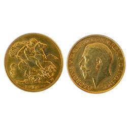 1916c Gold Sovereign ICCS MS63PQ++.  Considered The RAREST Canadian coin!  This lovely example is we