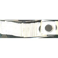 Large lot of 36 Victorian Large cents.  Includes 1876H (3), 1881H (3), 1882H (4), 1884 (3), 1886 (2)