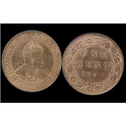 1903 1¢ MS63 70% red.