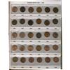 Image 1 : A superb and virtually complete collection of Small cent pieces.  1920 to 2001.  All the major key d