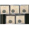 Image 1 : 1925 5¢ ICCS VG10.  Lot of 5 coins.