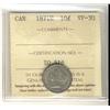 Image 1 : 1871H 10¢ ICCS VF30.