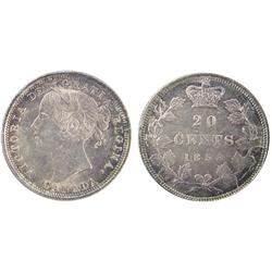 1858 20¢ ICCS AU58.  Super eye appeal.