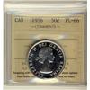 Image 1 : 1956 50¢ ICCS PL66.  Blast white.