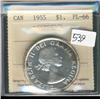 Image 1 : 1955 $1 ICCS PL66.