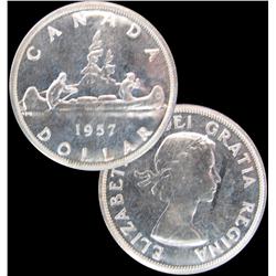 1957 $1 PL65, lightly toned.