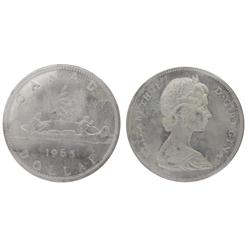 1965 $1 Type V ICCS MS65.  White with nice lustre.