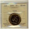Image 1 : 2004 $1 Loon MS66.   Just 4 listed in POP report.