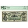 Image 1 : The Commercial Bank of Newfoundland 1888 $5 #00825, PCGS F15. Nice example with a few light stains w