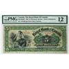 Image 1 : The Royal Bank of Canada, 1909 $5 #797520, CH-630-10-04-06, PMG F12.  Green, Holt sign.  Scarce vari