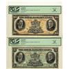 Image 1 : The Royal Bank of Canada 1927 $5 VF25 & 1927 $10 VF20.  Lot of 2 notes both PCGS graded.