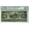 Image 1 : The Union Bank of Canada, 1912 $10 #029877, CH-730-16-06, PMG VF25. A lovely example. Some pinholes.